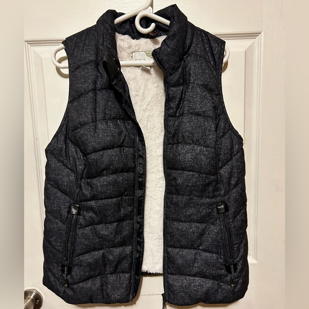 Green Tea Women's Puffer Vest